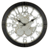 Westclox 16" Brown/Bronze Gears Analog QA Wall Clock-Model 32947