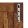 Coat Racks 2 pcs Solid Sheesham Wood