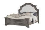 Grace Queen 4 Pc Bedroom Set in Gray