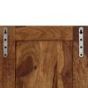 Coat Racks 2 pcs Solid Sheesham Wood