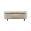 Boucle Flip Top Storage Bench