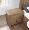 Riverdale - 2 Drawer Nightstand - Dark Brown