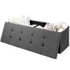 Large Fabric Folding Storage Chest