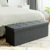 Large Fabric Folding Storage Chest