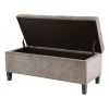 Tufted Top Soft Close Storage Bench