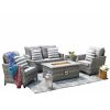 Direct Wicker Fire Pit Table With Chair Rattan Wicker Sofa Set out Door Furniture Garden Set