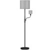 67.32In Mother Daughter Floor Lamp with Linen Shade 3200K Brightness 360¬∞ Adjustable Reading Light Modern Decoration Standing Lamp for Living Room Be