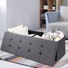 Large Fabric Folding Storage Chest